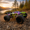 Машинка на радиоуправлении ZLL SG116 PRO 1:16 Green/Purple — RC монстр-трак 4WD с полностью пропорциональным управлением, скоростью до 40 км/ч, до 30 минут работы и дальностью управления до 150 м
